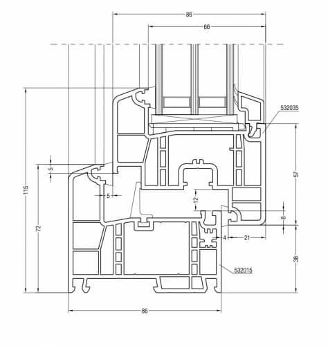 Металлопластиковые окна Rehau Geneo