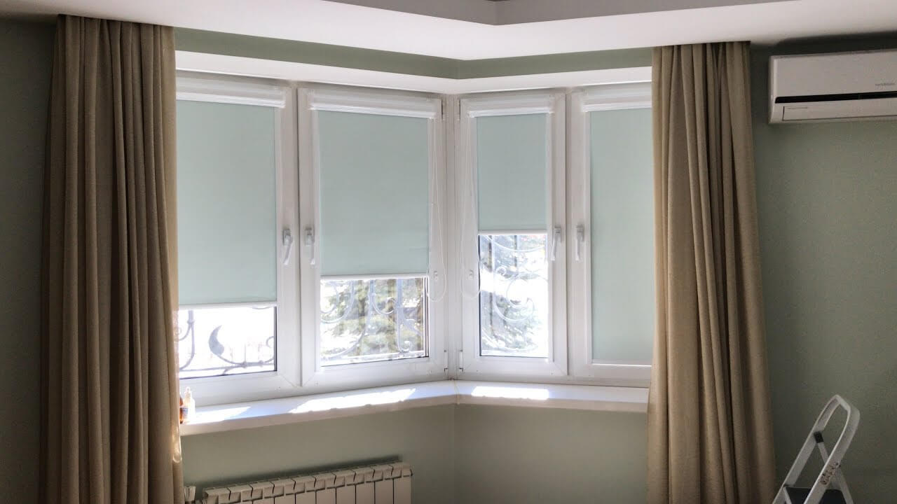 Кассетные рулонные шторы