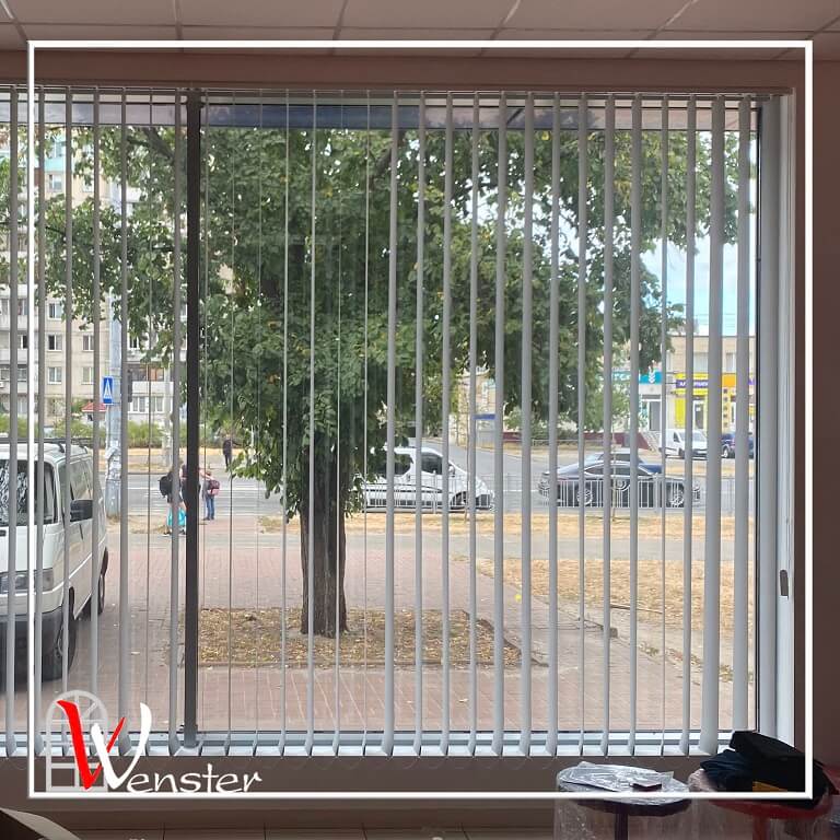 Вертикальные жалюзи в офис. Киев, ул. Героев Днепра